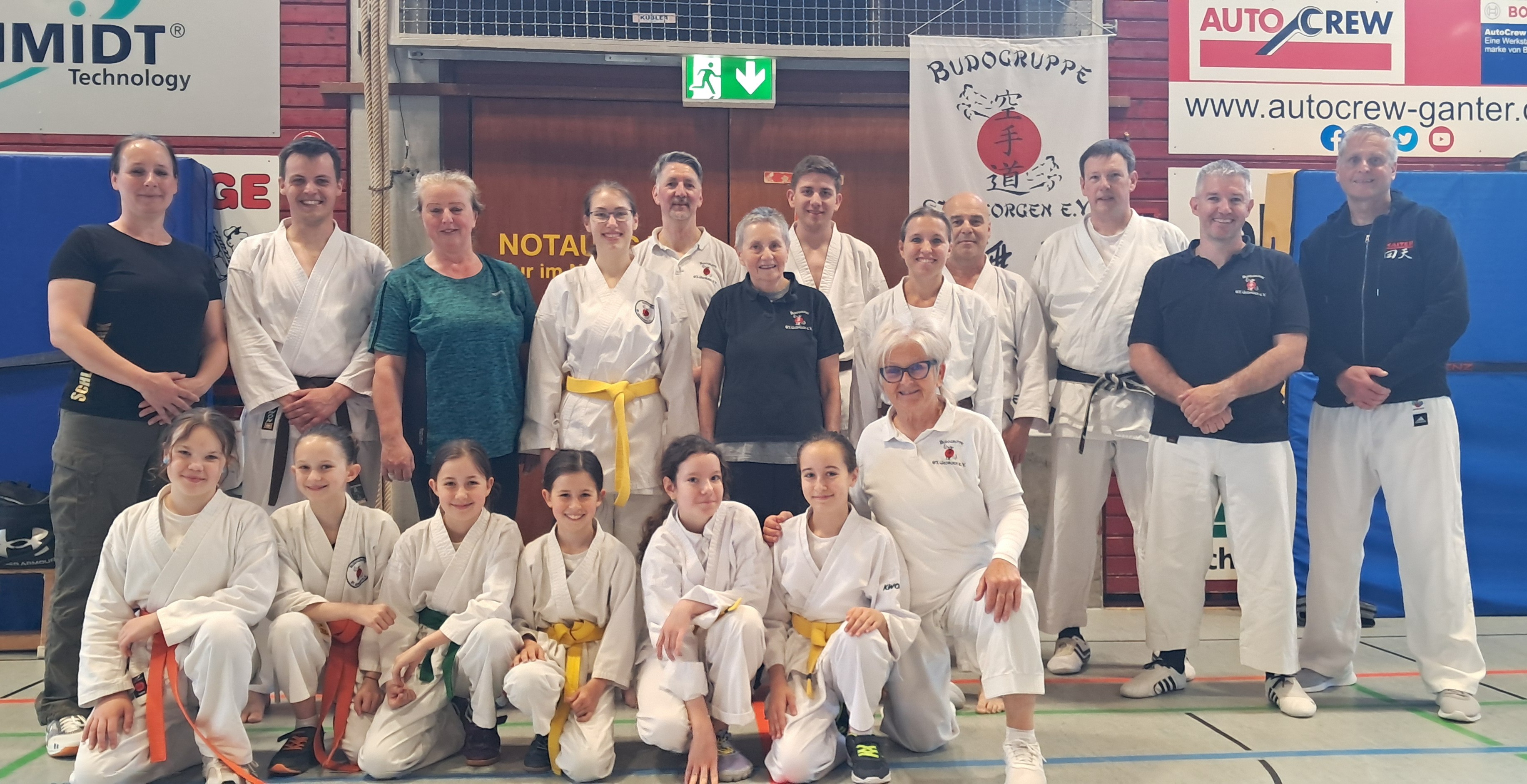 Gruppenfoto Lehrgang Budogruppe